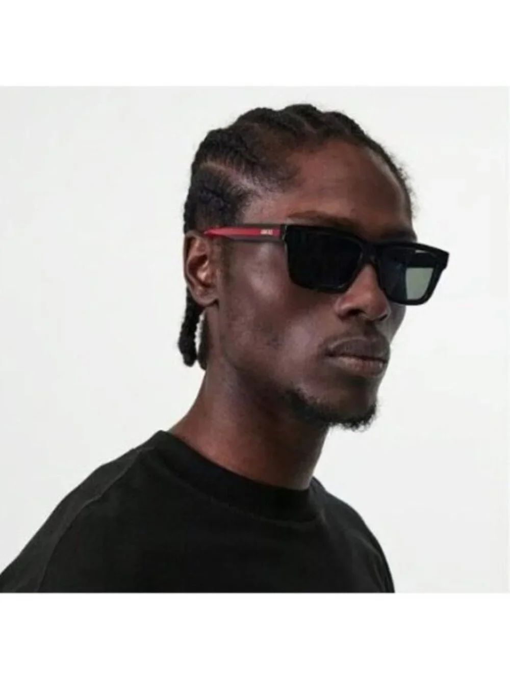 Gucci GG1869S 004 Sunglasses Grey Havana Square Frame, Brown Lenses